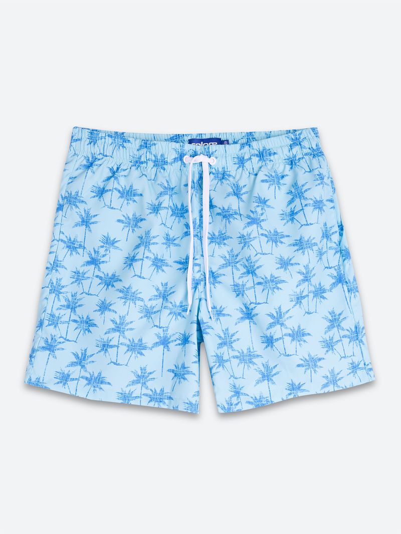 Pantaloneta de Baño Estampada para Hombre 12198