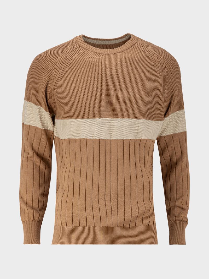 Suéter Cuello Redondo para Hombre 35863