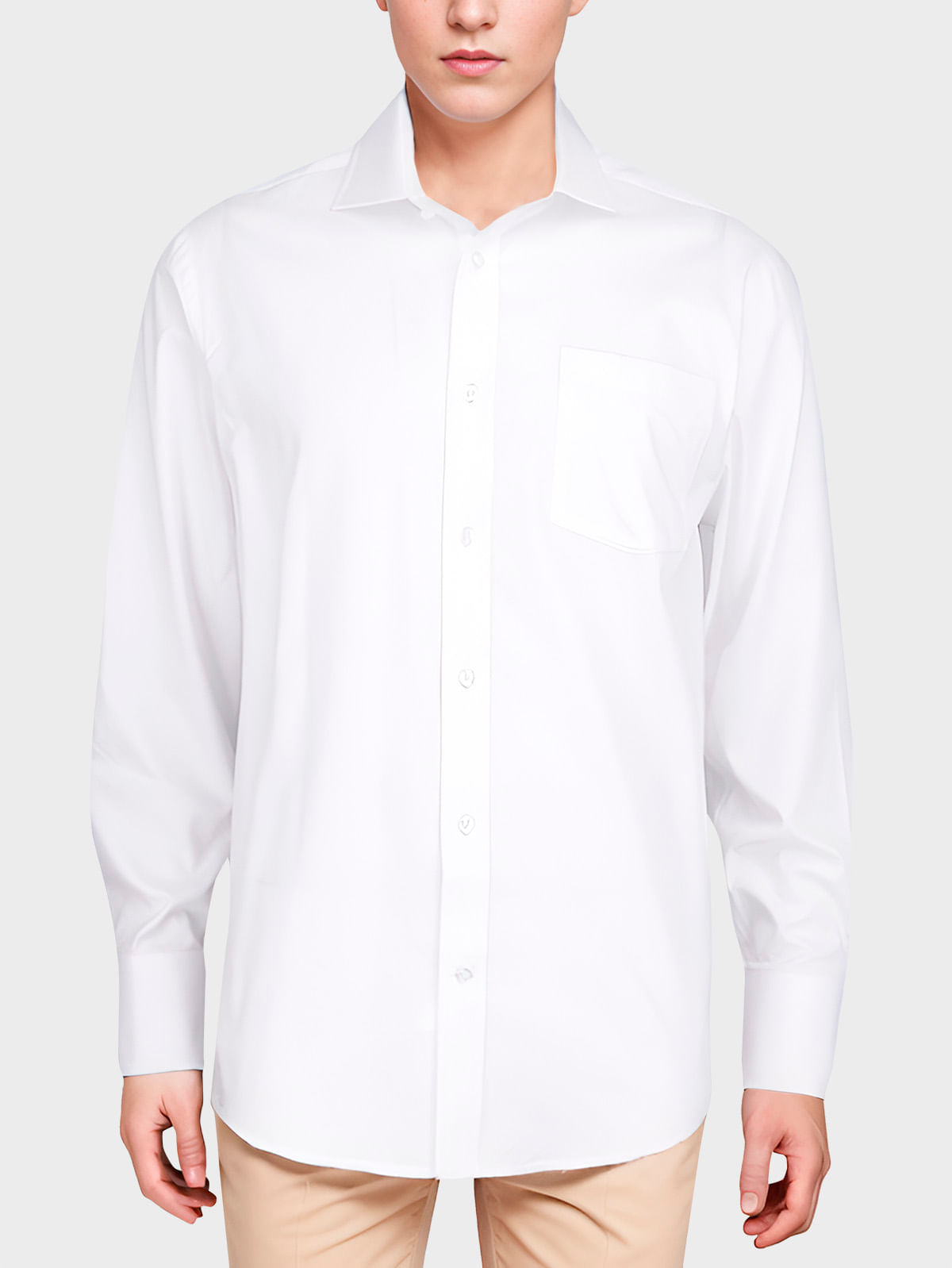 Camisa blanca hombre Arturo Calle