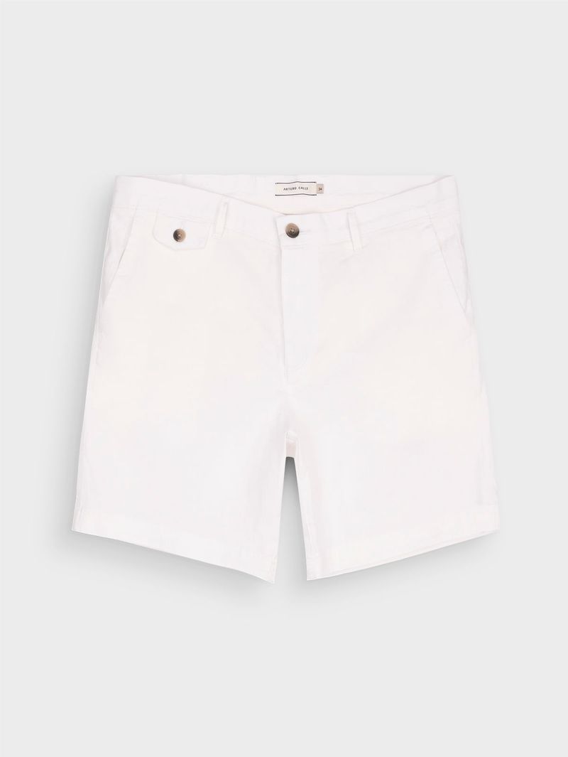 Bermuda Lino Slim Fit para Hombre 36360