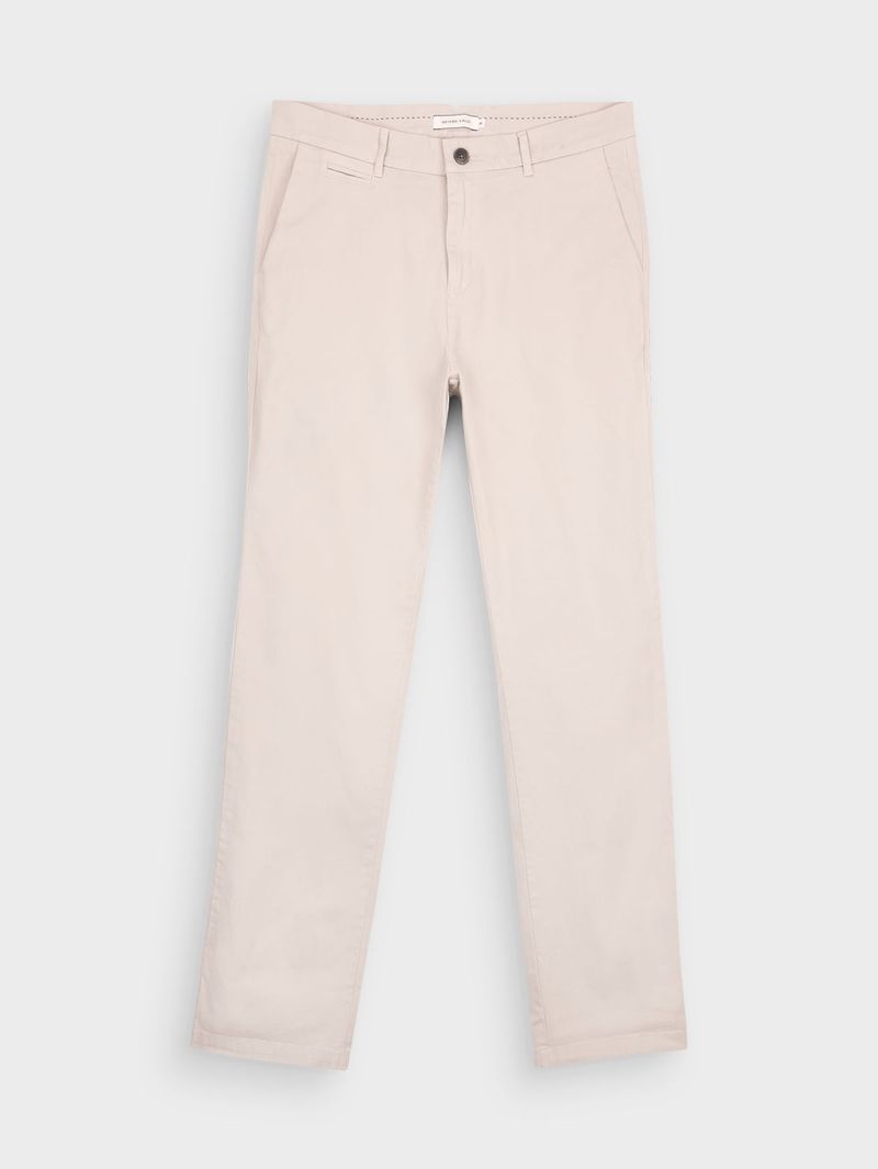 Pantalón Unicolor Regular Fit para Hombre 36530