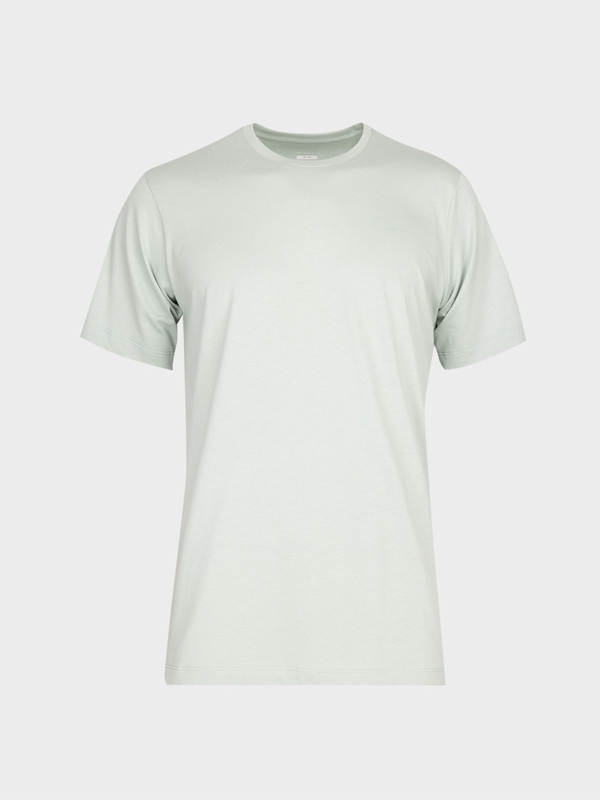 Camiseta Unicolor Regular para Hombre 39116