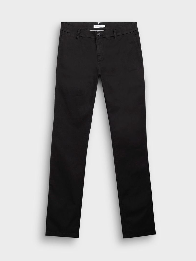 Pantalón Unicolor Slim Fit para Hombre 34157