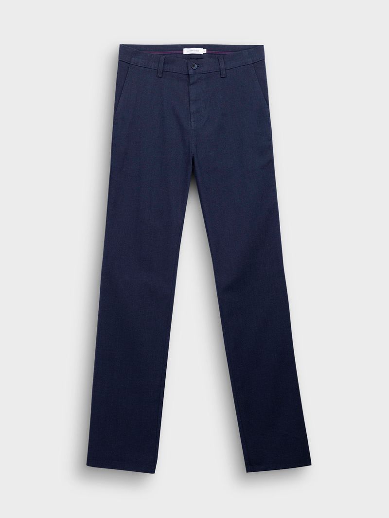 Pantalón Textura Regular Fit para Hombre 36533