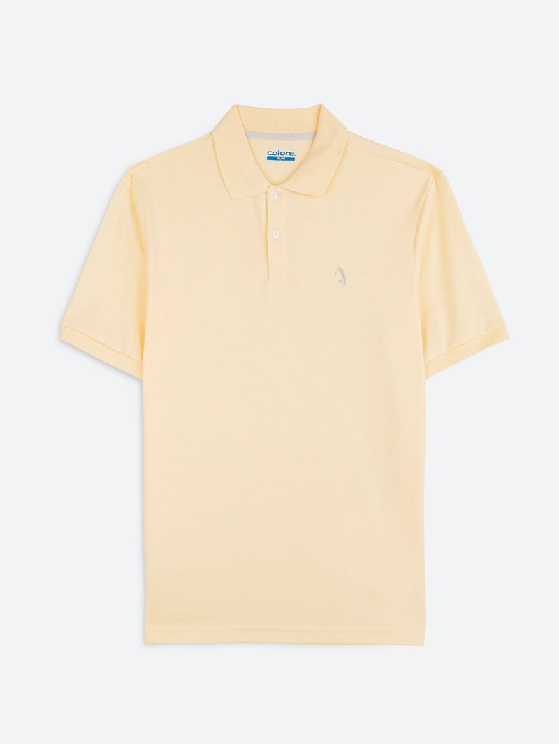 Polo Unicolor Jersey para Hombre 12253