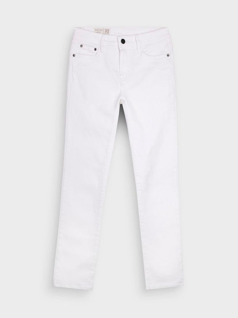 Pantalón Unicolor Slim Fit para Hombre 36529