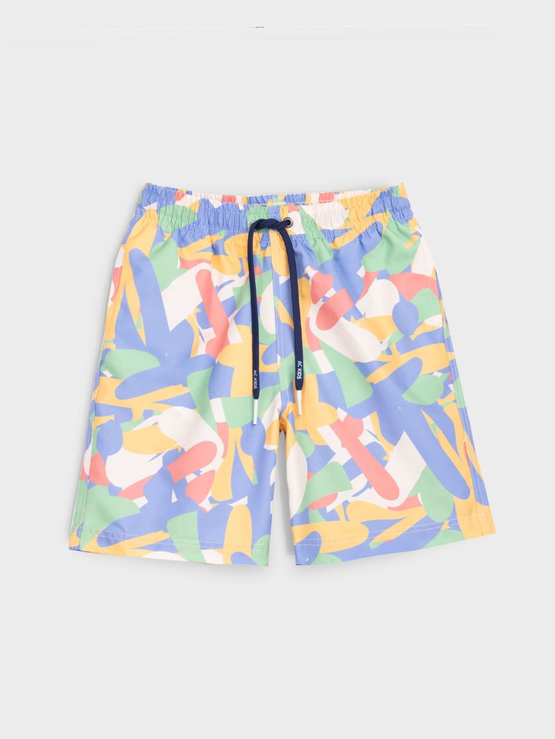 Pantaloneta Estampada para Niño 14318