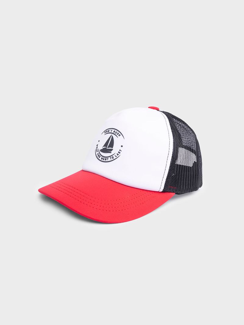 Gorra Combinada Malla para Hombre 36198