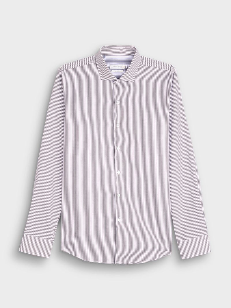 Camisa Business a Rayas para Hombre 30490