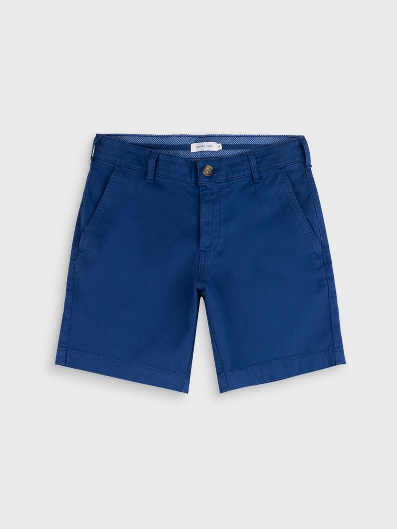 Bermuda Unicolor Slim Fit para Hombre 40163