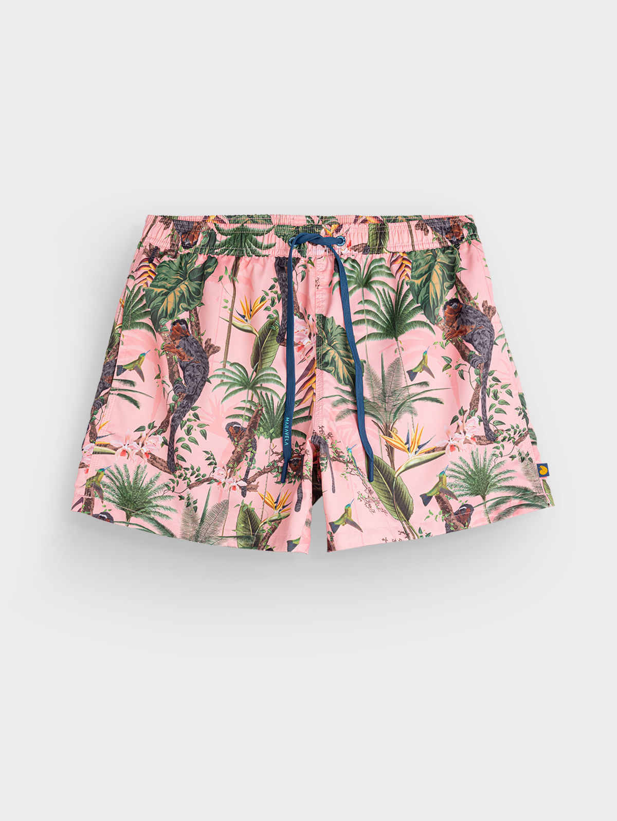 Pantaloneta de Baño Estampada para Hombre 03044