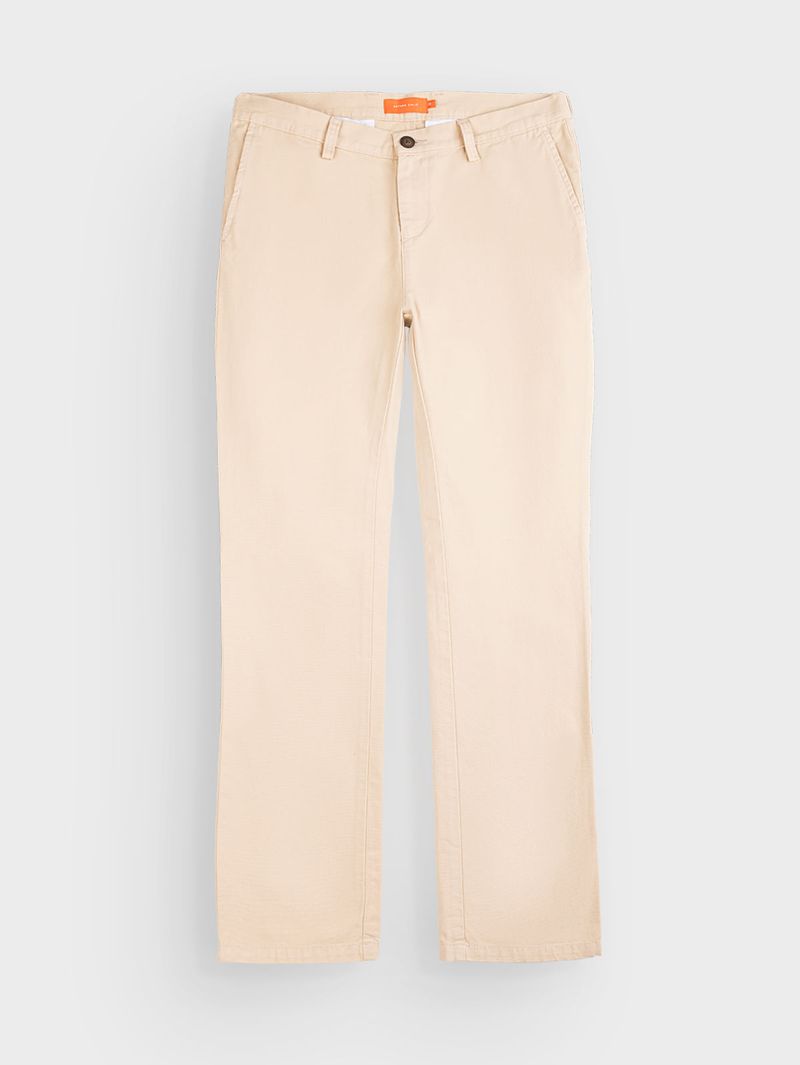 Pantalón Unicolor Slim Fit para Hombre 37531