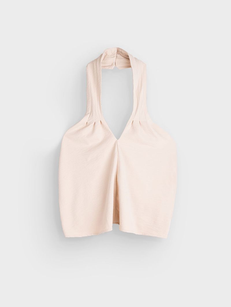 Blusa de Cuello Cruzado para Mujer 02759