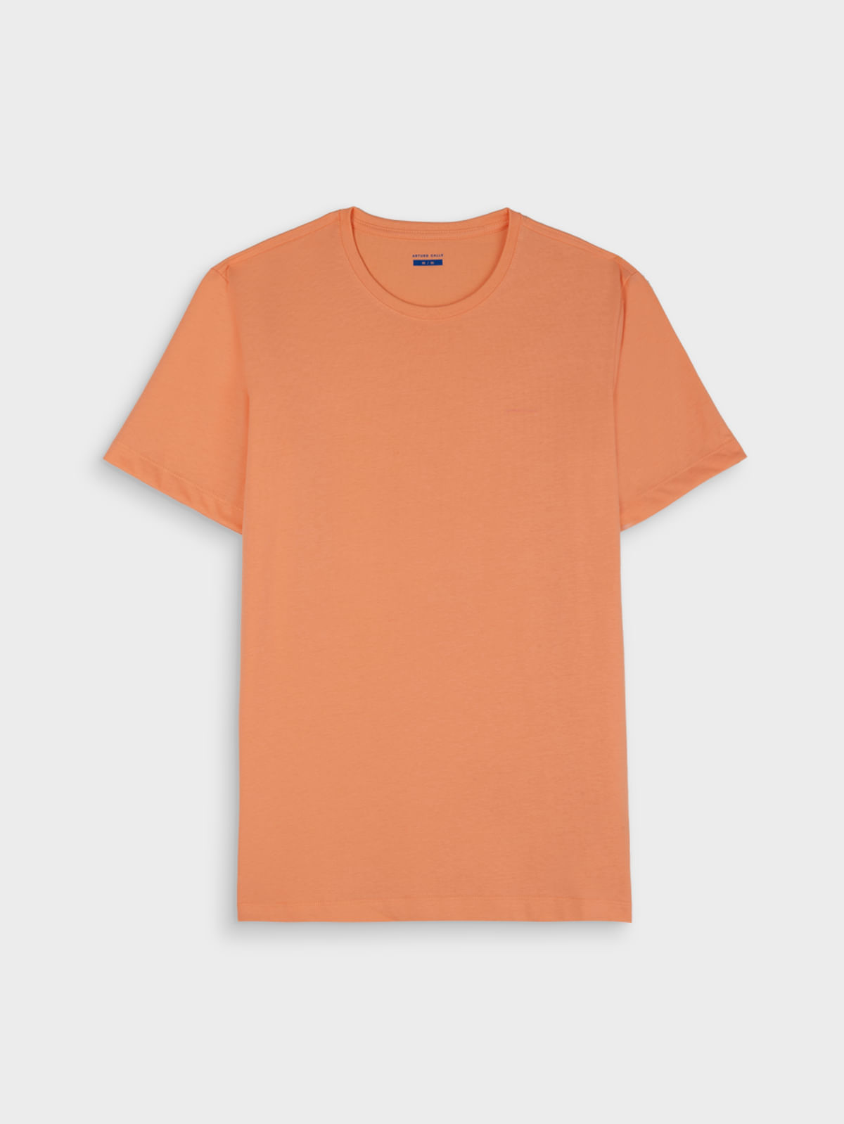Camiseta Unicolor Slim Fit para Hombre 38163