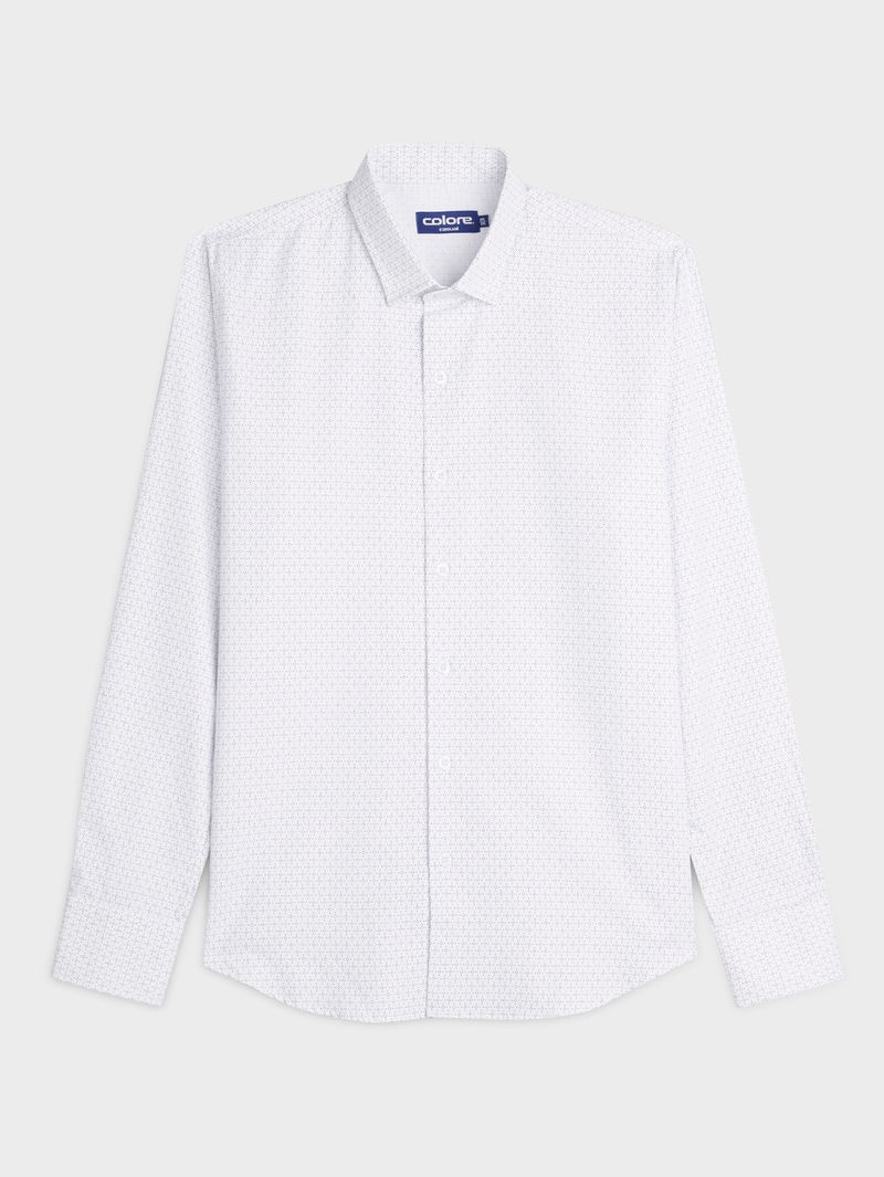 Camisa Business Estampada para Hombre 11462