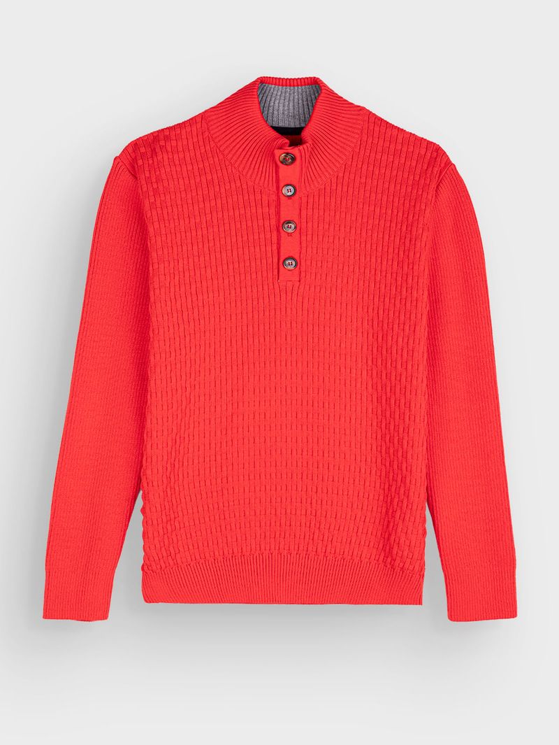 Suéter Tejido Cuello Redondo para Hombre 36385