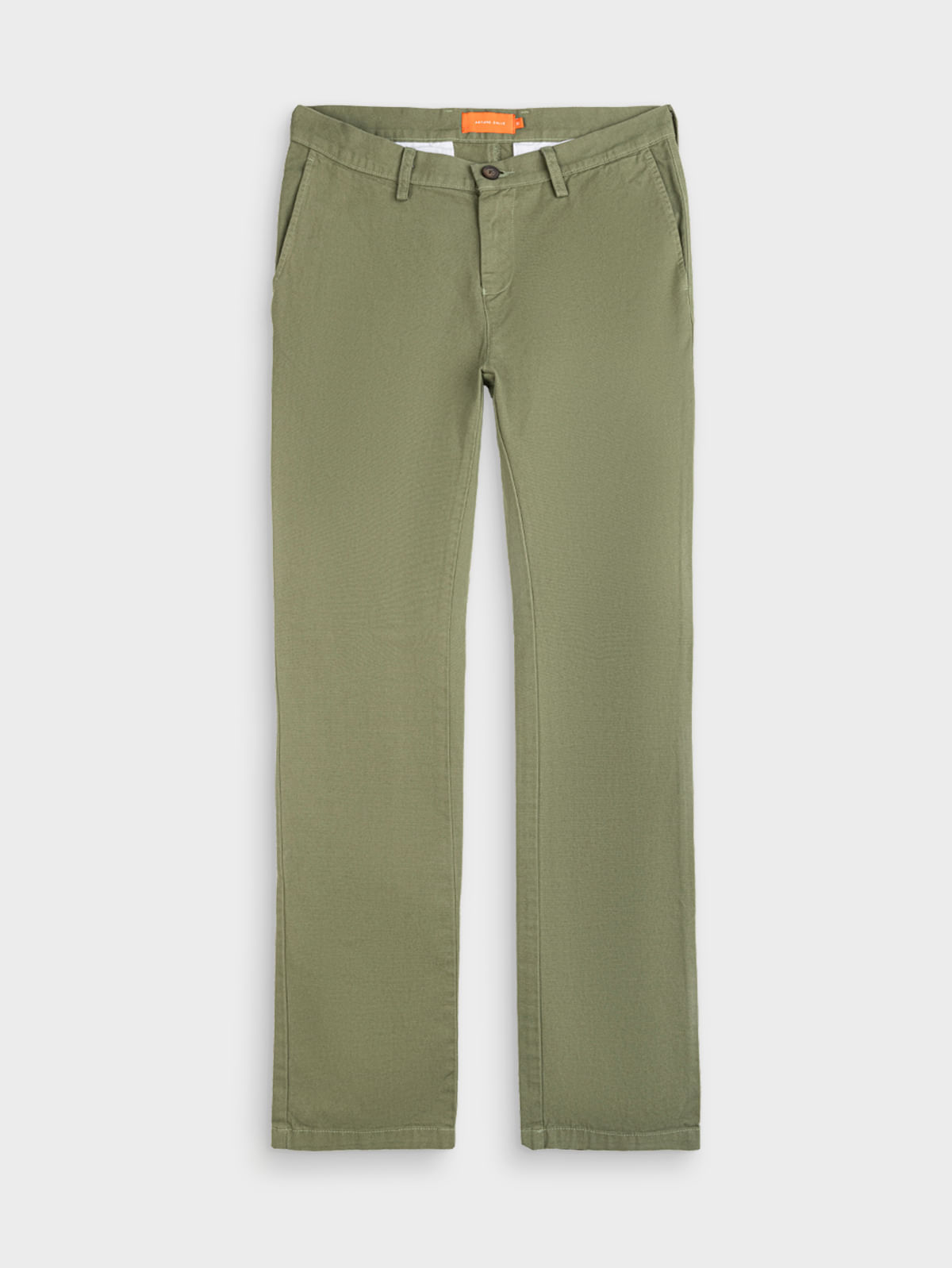 Pantalón Unicolor Slim Fit para Hombre 37532
