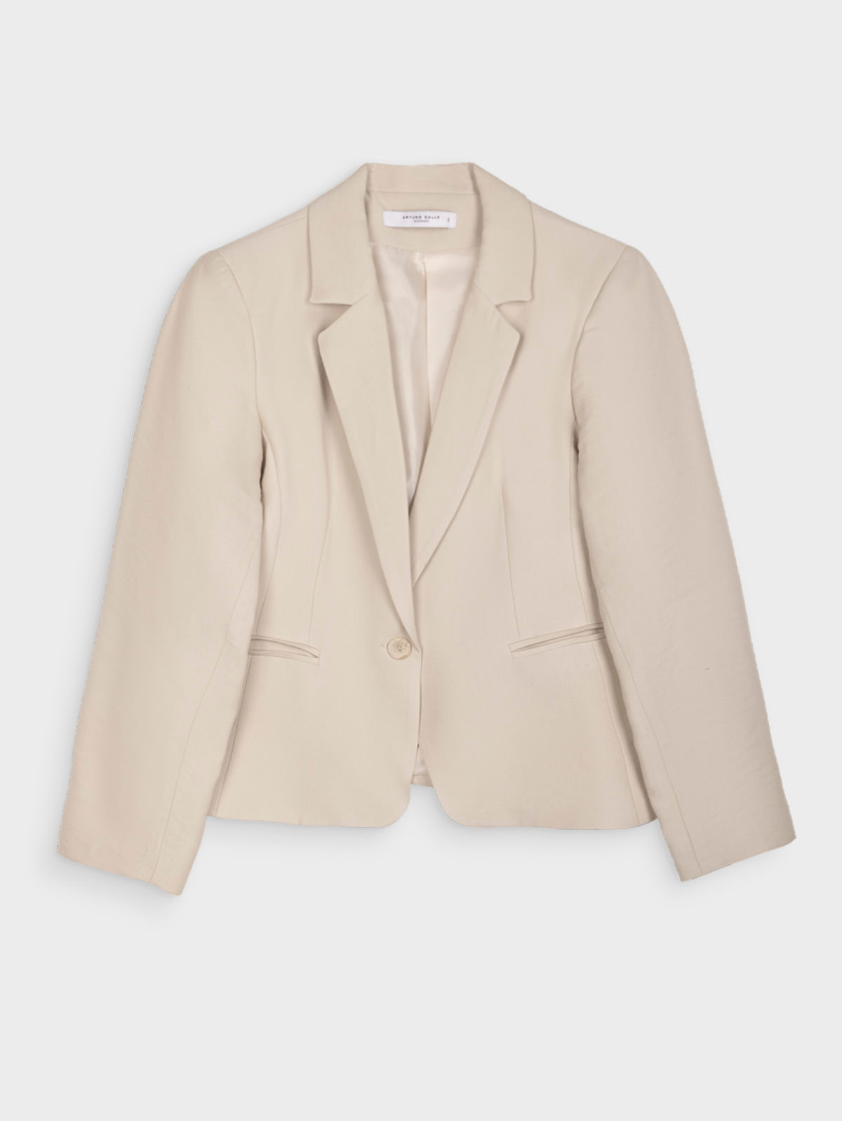 Blazer Formal Unicolor para Mujer 40789