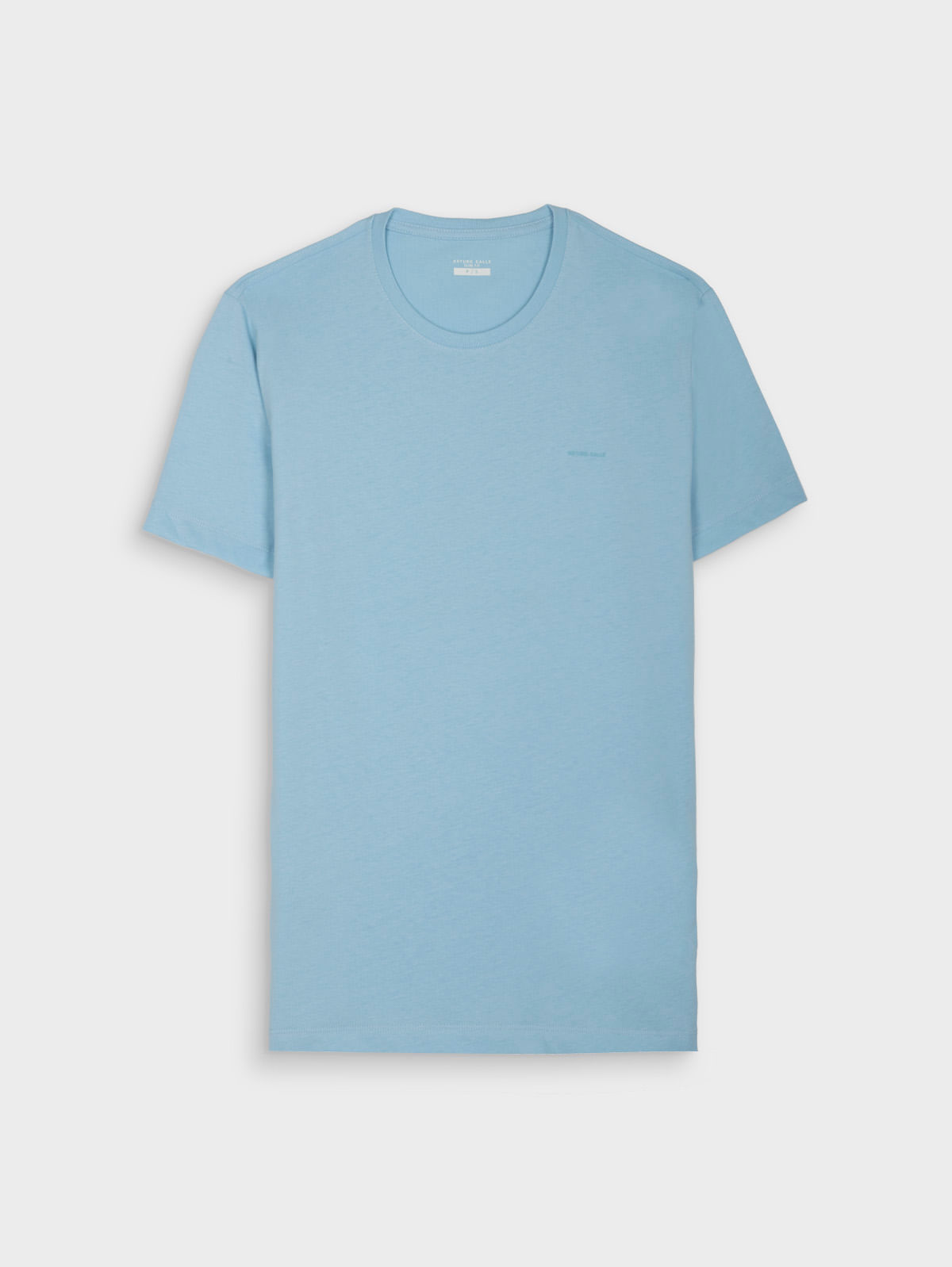 Camiseta Unicolor Slim Fit para Hombre 39685
