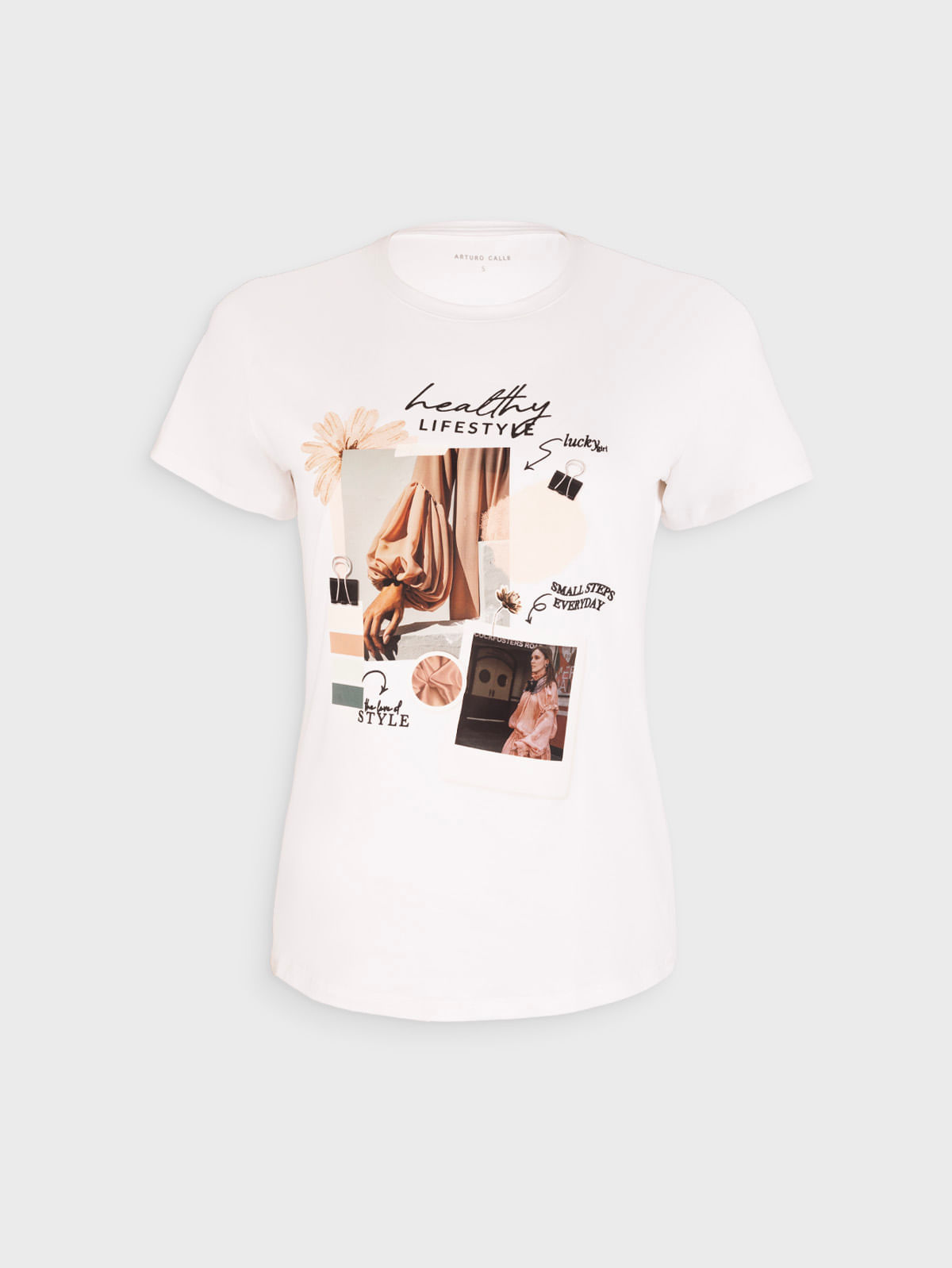 Camiseta Estampada para Mujer 37621