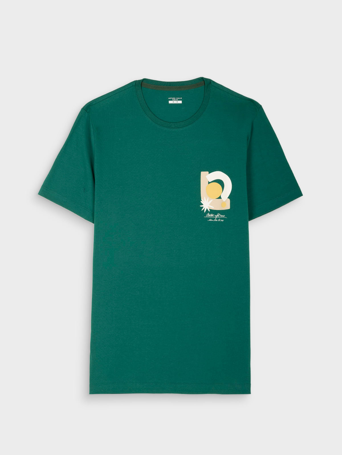 Camiseta Estampada para Hombre 37996