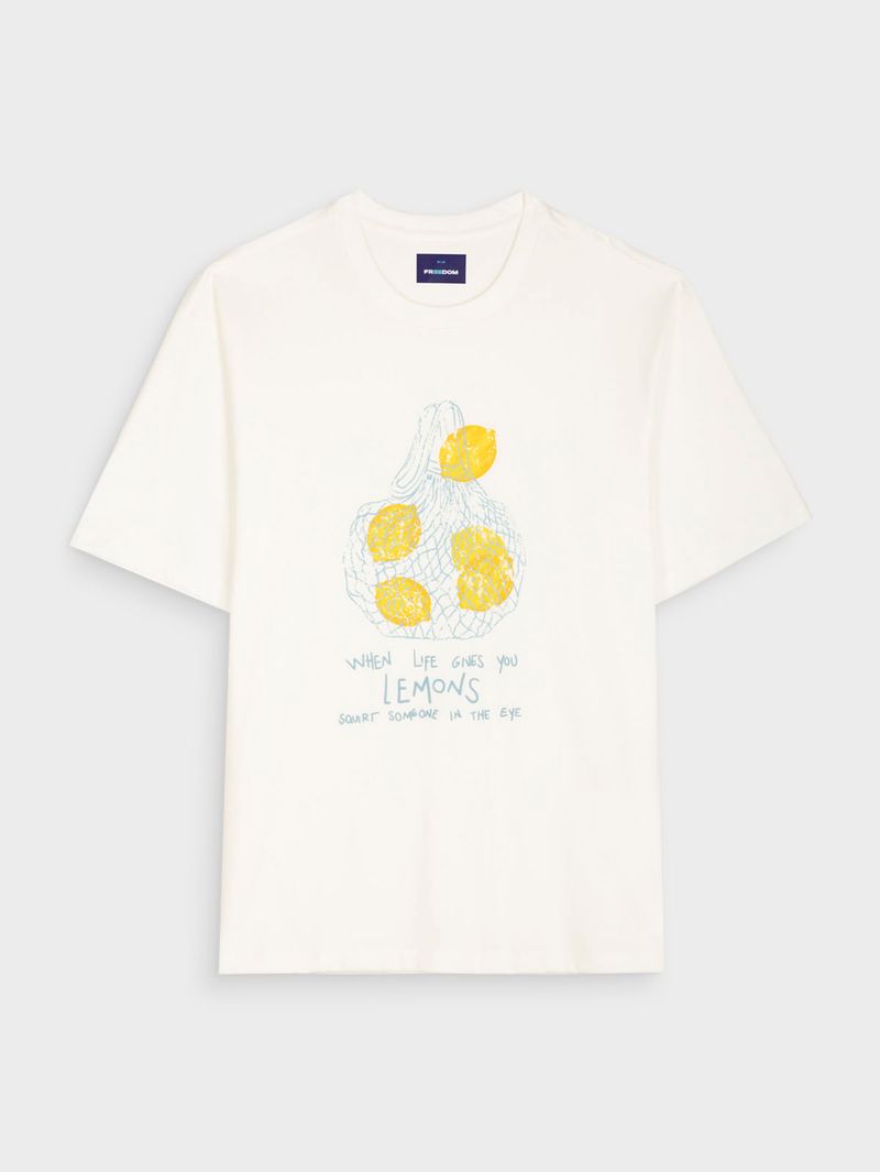 Camiseta Lemon Twist Oversize Hombre 05655