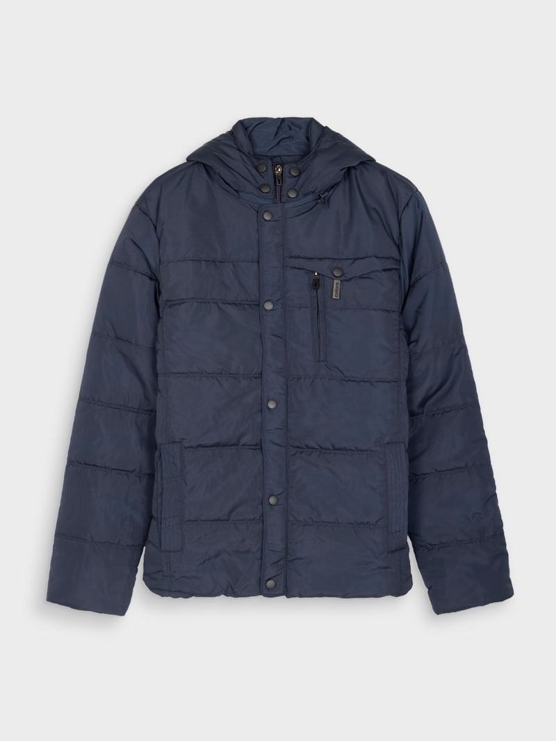 Chaqueta Acolchada Unicolor para Hombre 13401