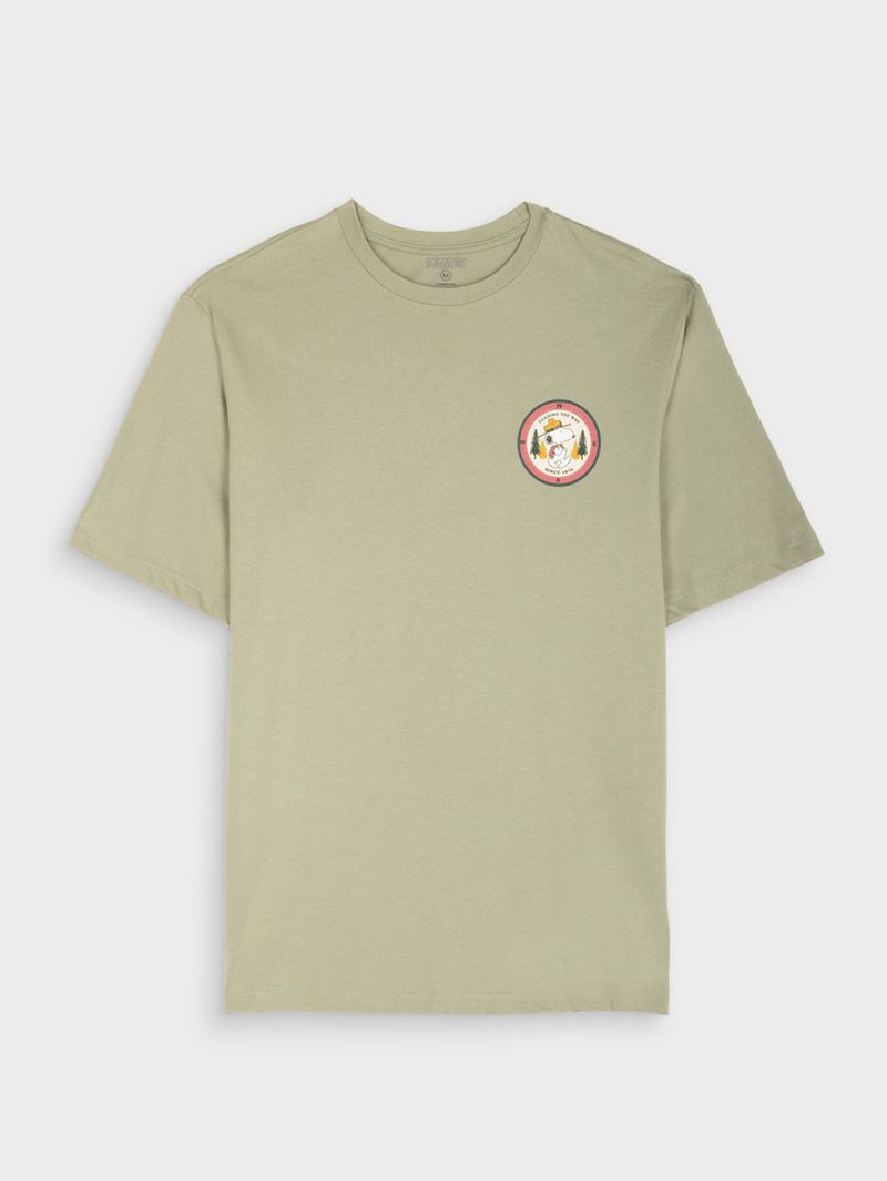Camiseta Oversize Peanuts Retro Camp 05661