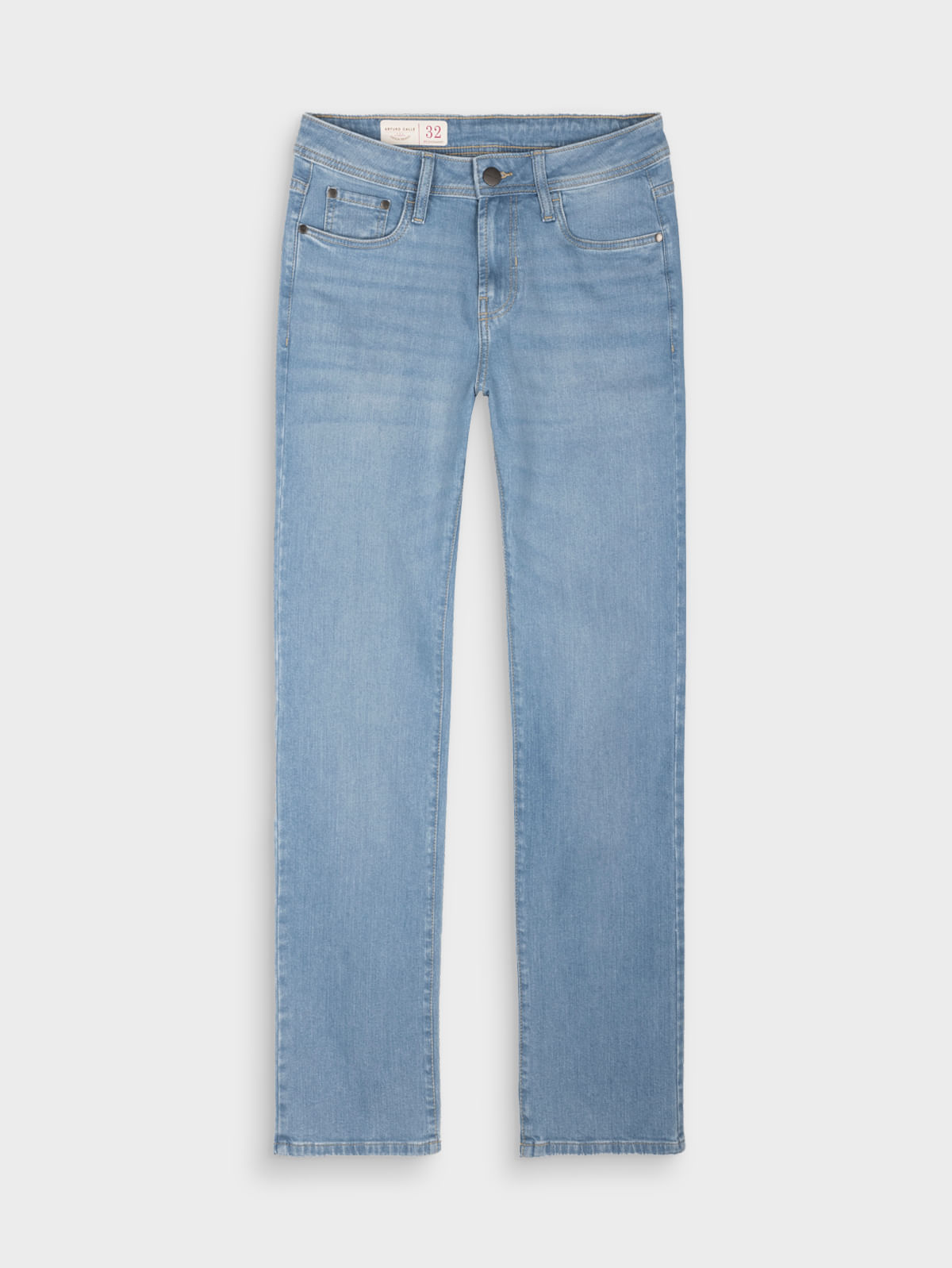 Jean Straight Fit en Lavado Azul Claro 38362