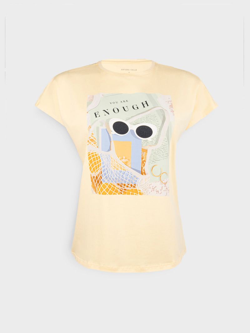 Camiseta Estampada para Mujer 37607