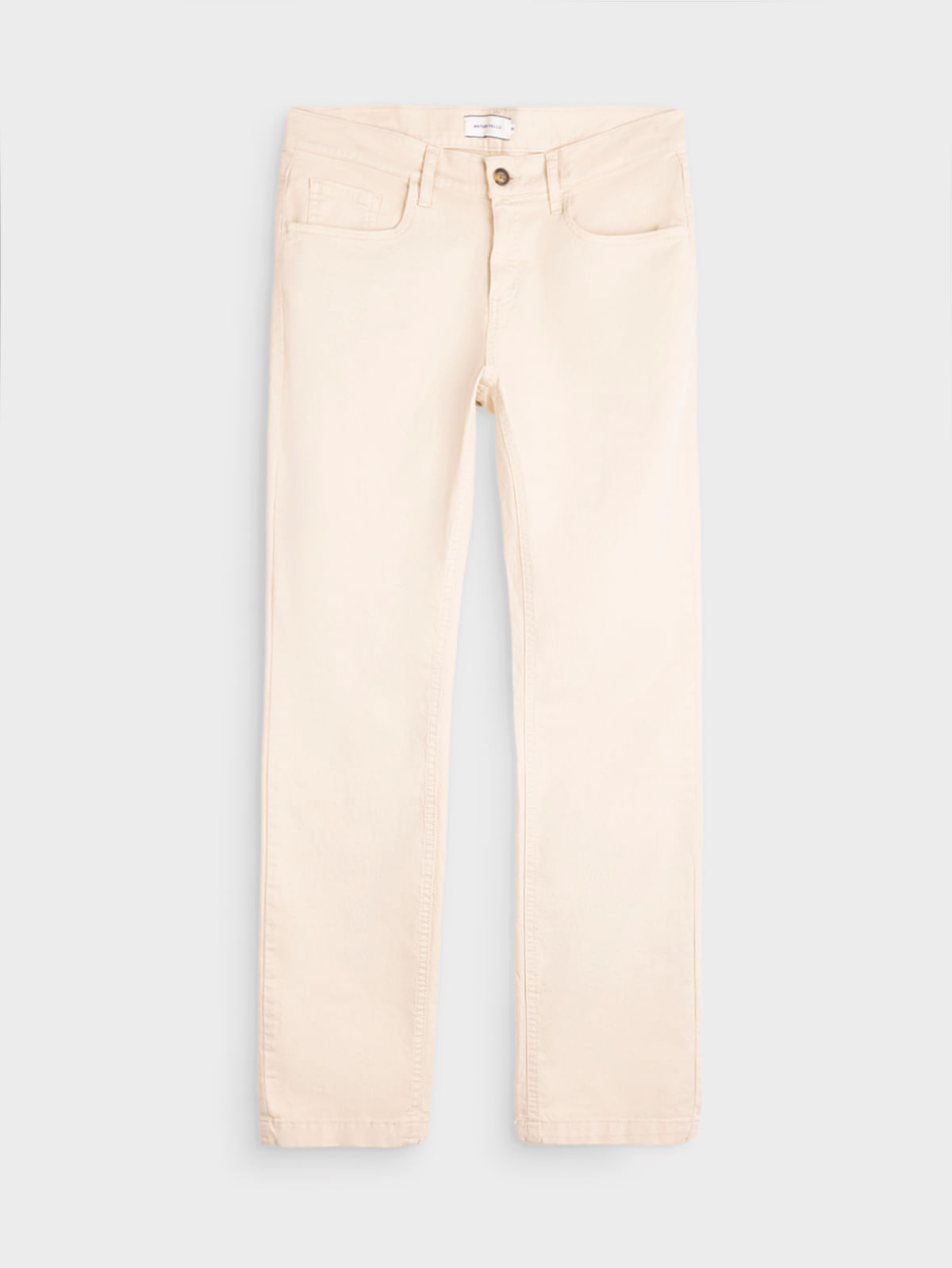 Pantalón Unicolor Súper Slim Fit para Hombre 34147
