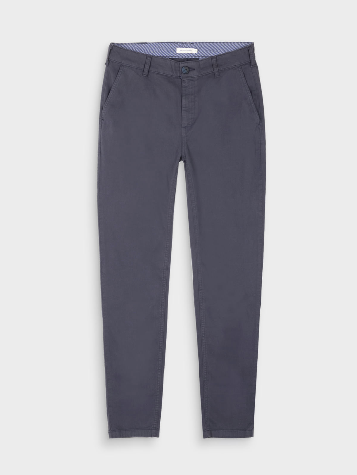 Pantalón Unicolor Súper Slim Fit para Hombre 38603