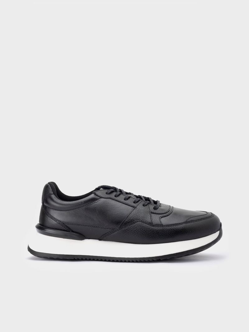 Tennis en Cueros en Contraste para Hombre 37278