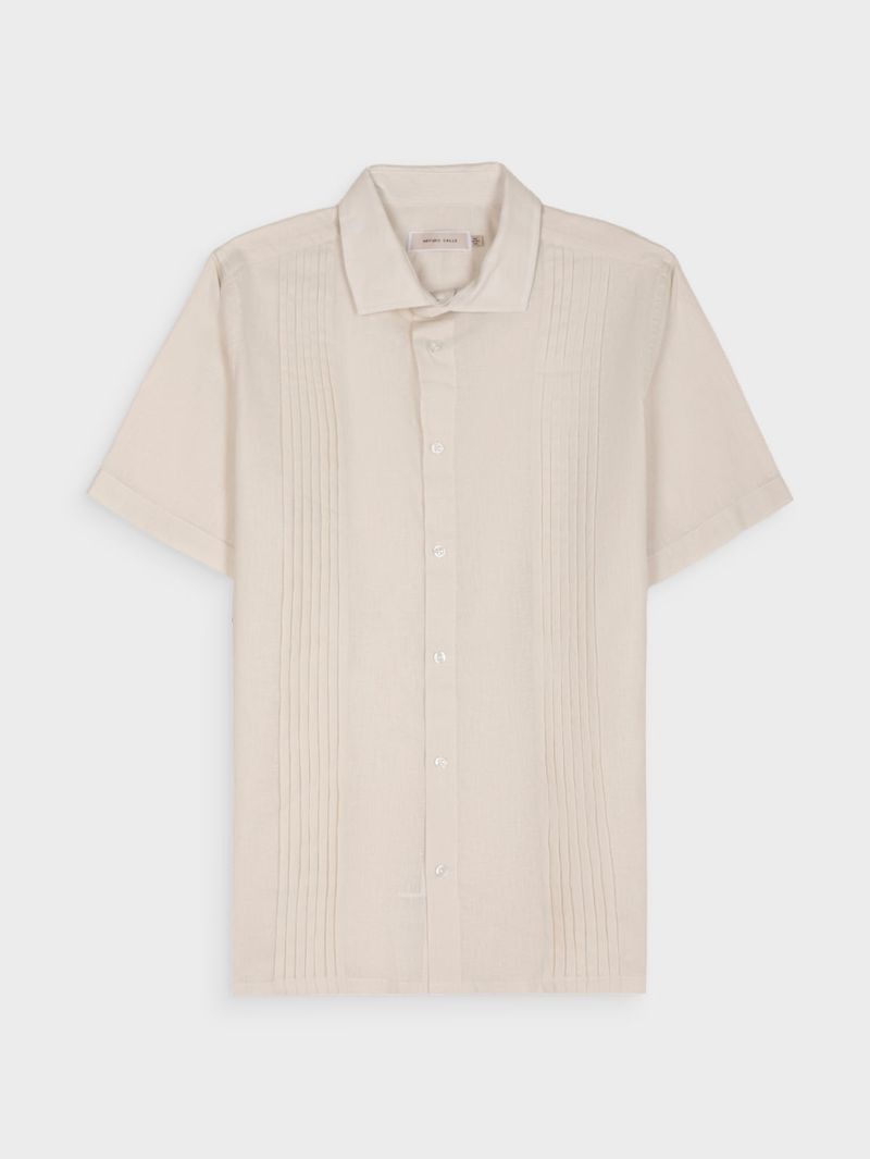 Camisa Guayabera Regular Fit para Hombre 38557