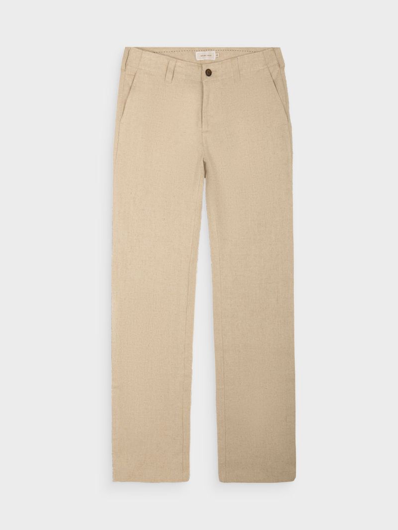 Pantalón Lino Regular Fit para Hombre 42229