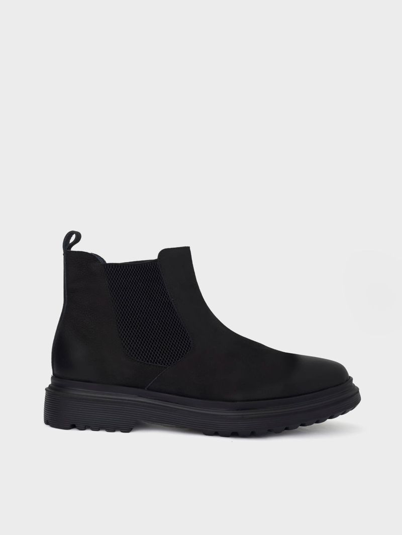 Bota Chelsea Formal con Un Sutil Desgaste Intencional. 38485