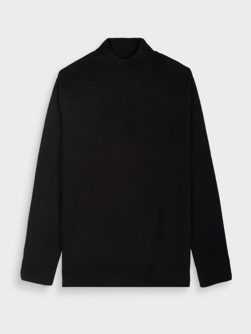 Suéter Tejido Cuello Alto para Hombre 37833