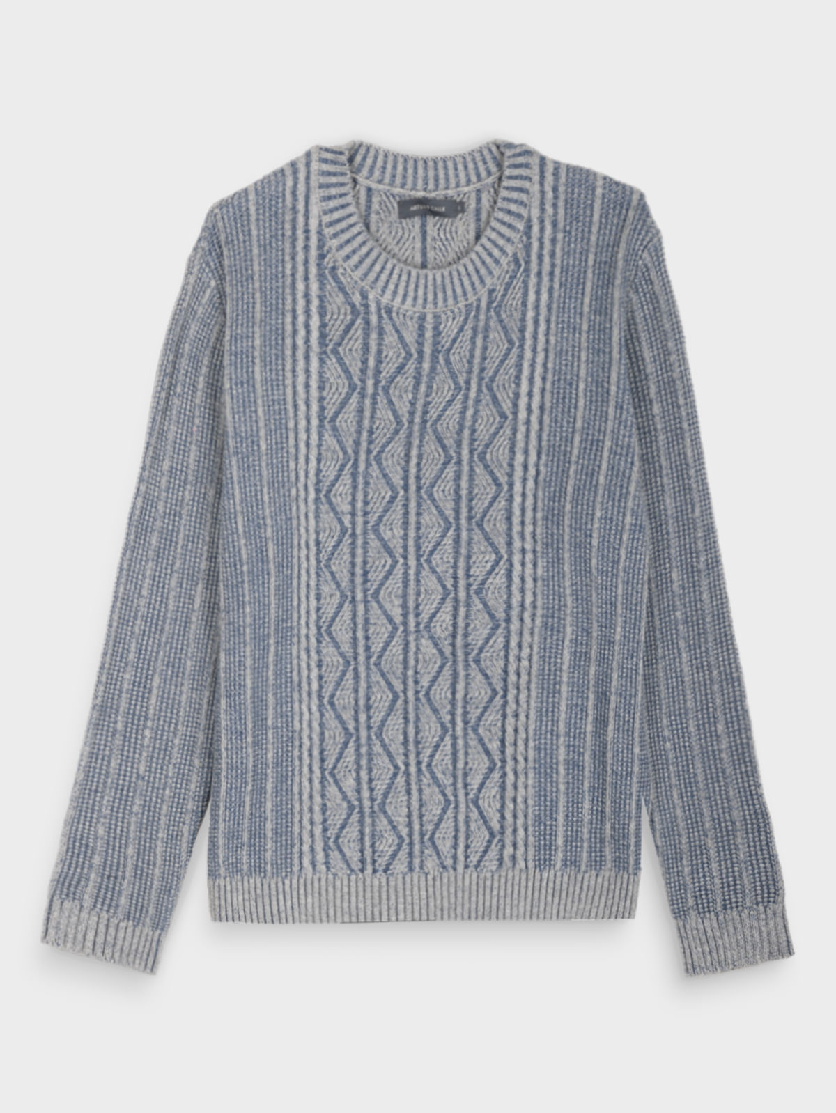 Suéter Tejido Cuello Redondo para Hombre 37955