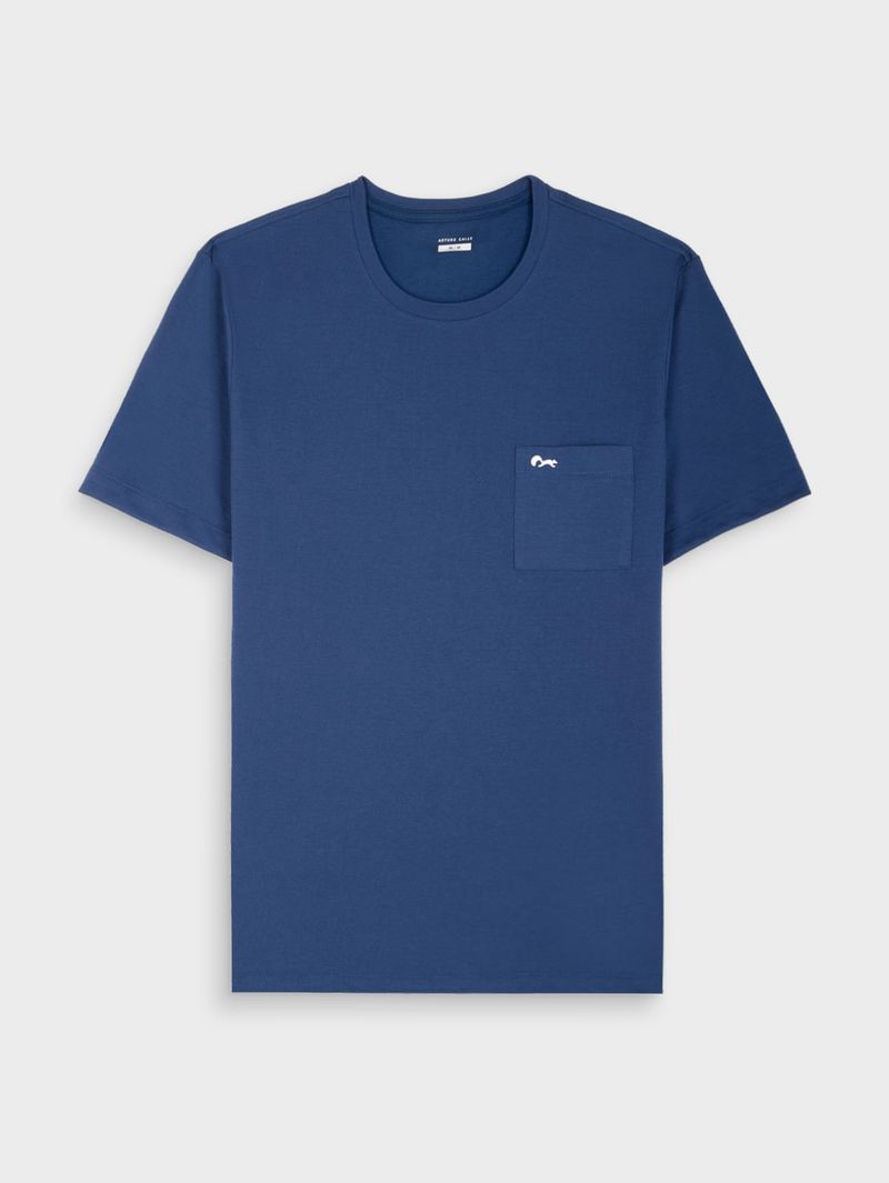 Camiseta Unicolor para Hombre 38063