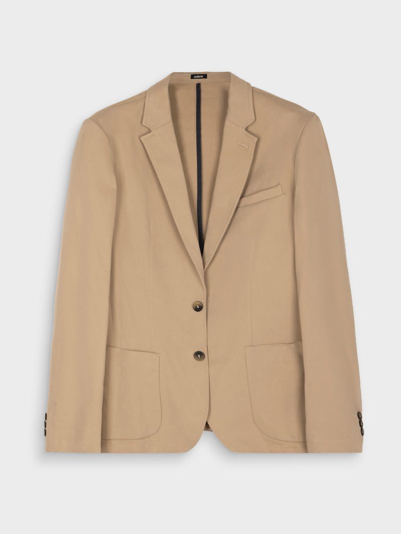 Blazer Unicolor para Hombre 12782