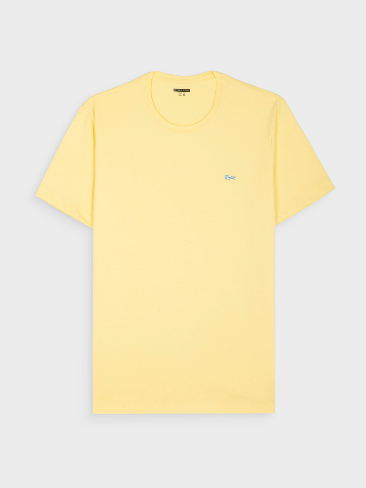 Camiseta Unicolor Premium Slim Fit para Hombre 40229