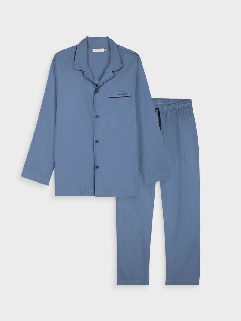 Pijama Manga y Pantalón Largo para Hombre 42773
