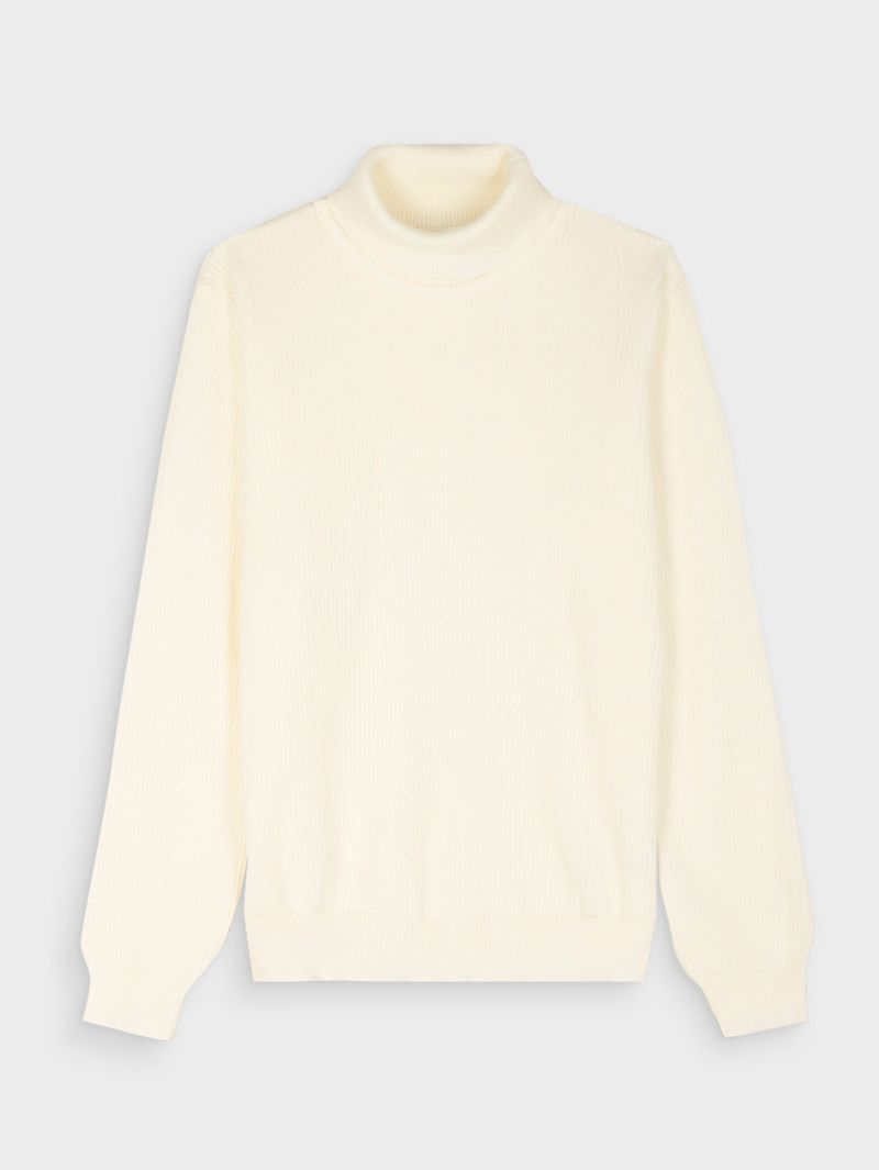 Suéter Cuello Alto Textura para Hombre 13095