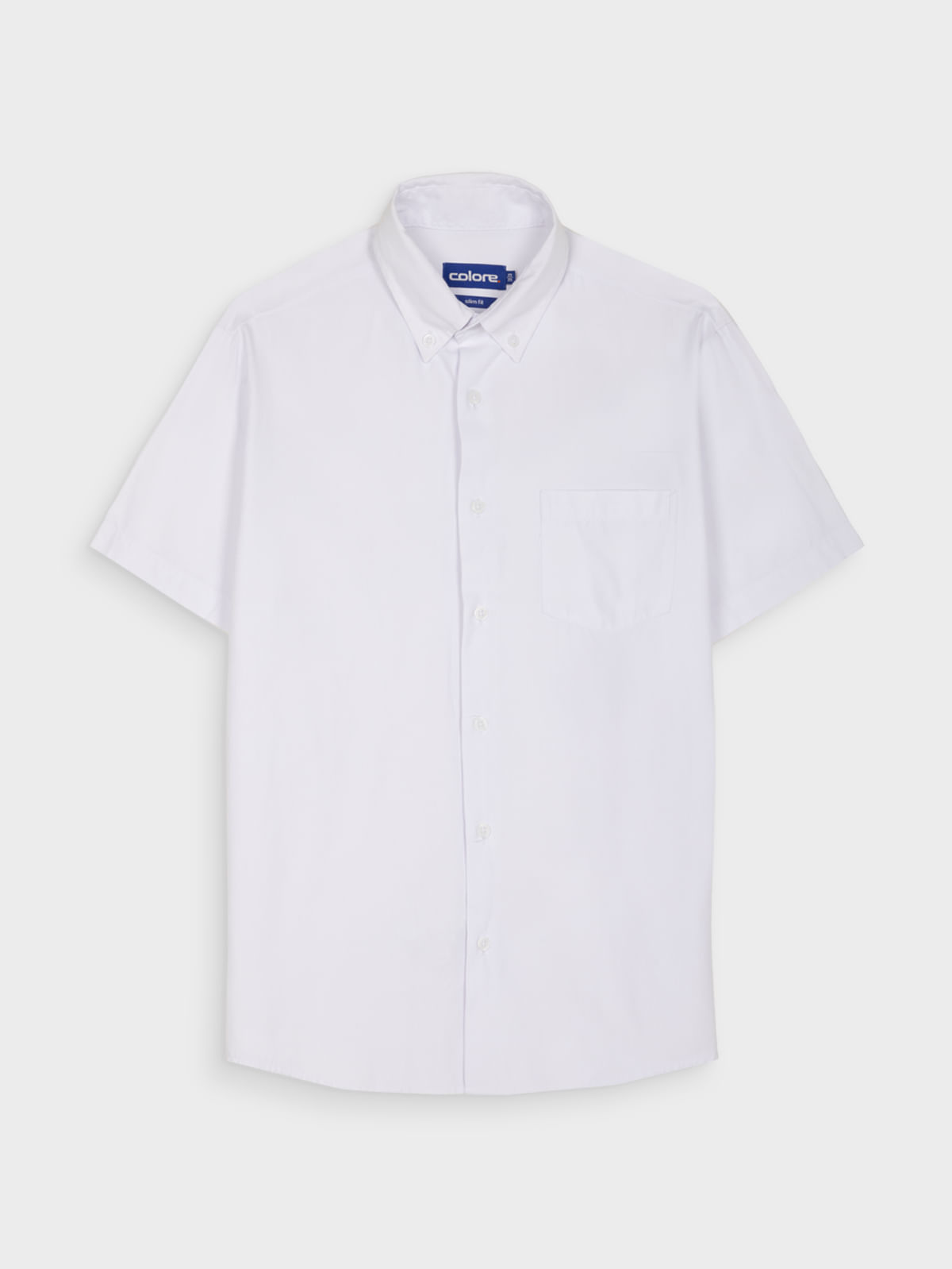 Camisa Casual Unicolor para Hombre 13116