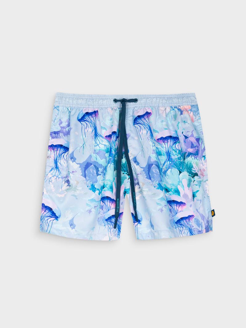 Pantaloneta Estampada para Hombre 03520