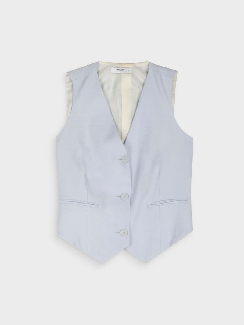Chaleco Formal Unicolor para Mujer 42350