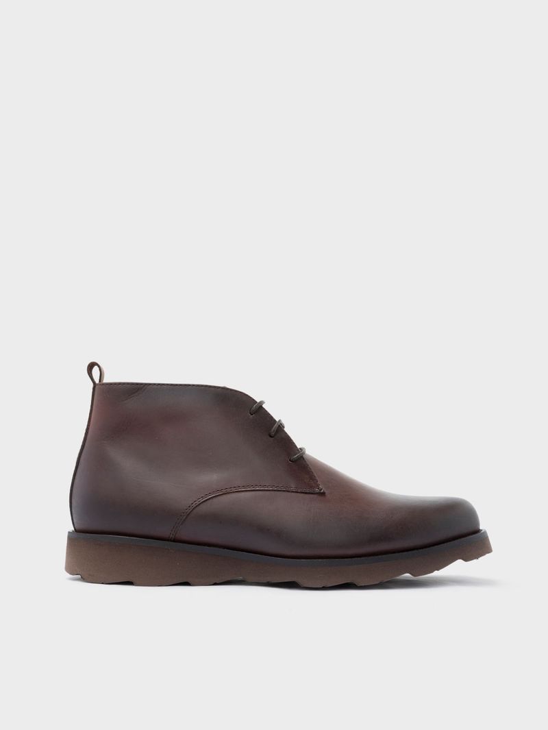 Botas Casuales de Cuero con Suela Eva 42497