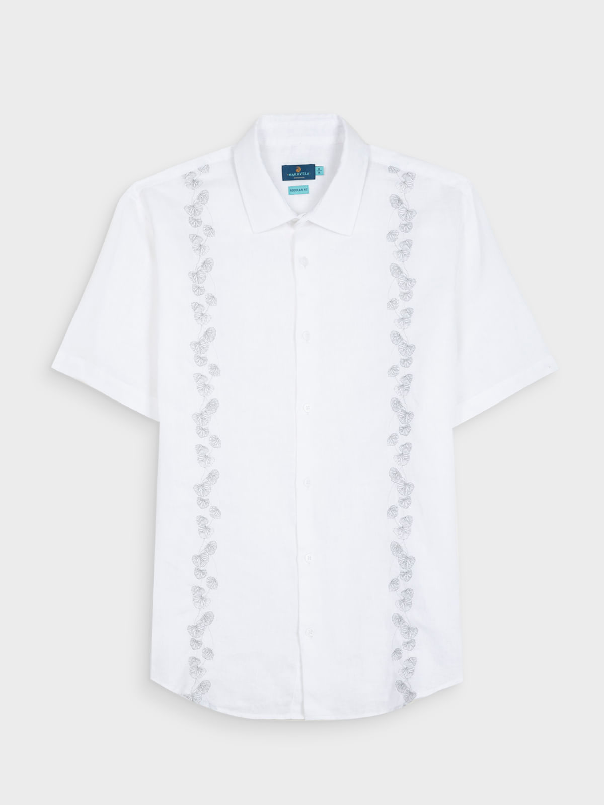 Guayabera de Lino para Hombre, Fresca y Elegante 03426