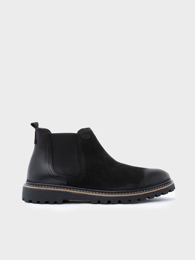 Botas Casuales de Cuero Natural para Hombre 41688