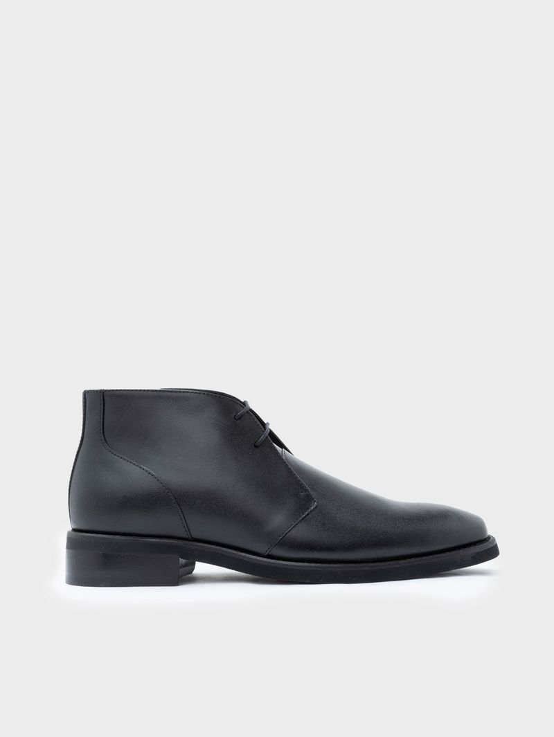 Botas Formales de Cuero con Acabado Elegante 40463